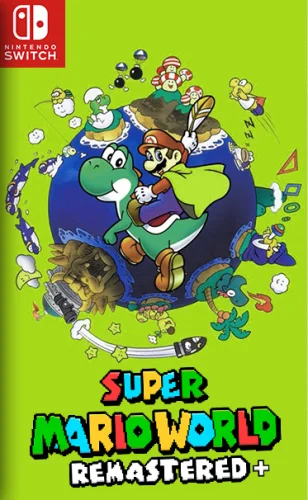 Super Mario World Plus + Super Mario Bros Remastered (порт smw)
